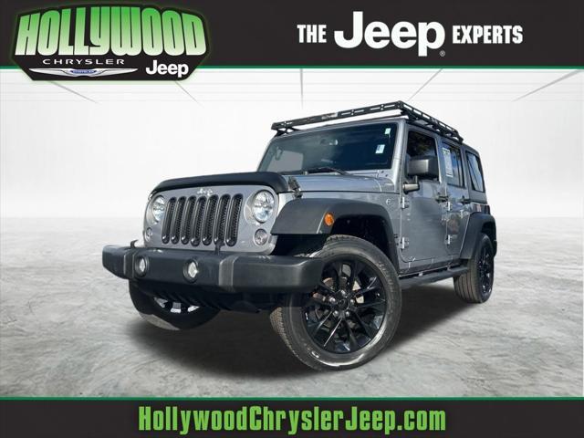 used 2017 Jeep Wrangler Unlimited car, priced at $21,686