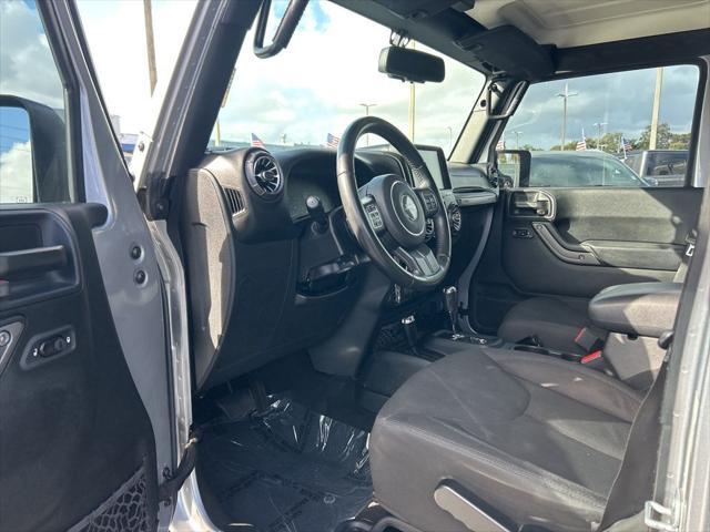 used 2017 Jeep Wrangler Unlimited car, priced at $21,686