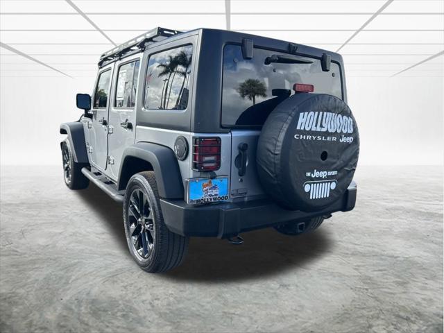 used 2017 Jeep Wrangler Unlimited car, priced at $21,686