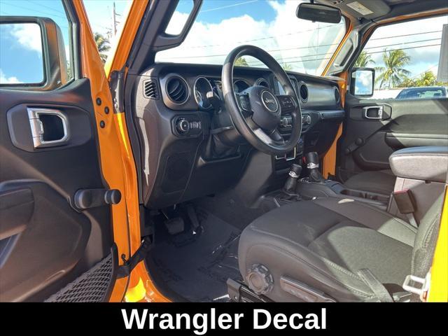 used 2021 Jeep Wrangler car, priced at $27,588