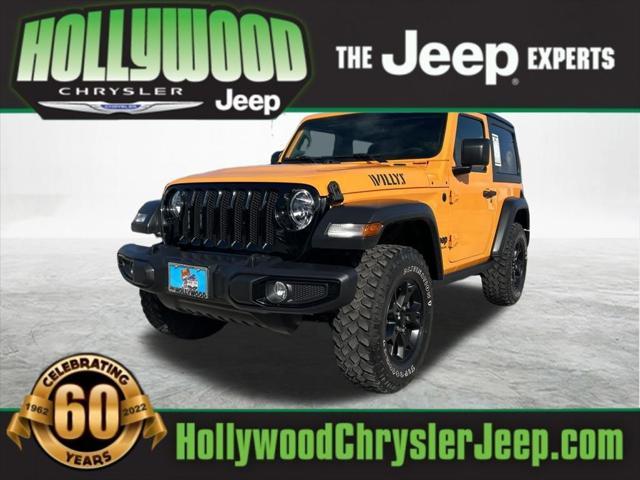 used 2021 Jeep Wrangler car, priced at $27,588