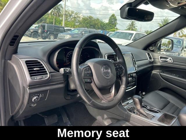 used 2021 Jeep Grand Cherokee car, priced at $27,295