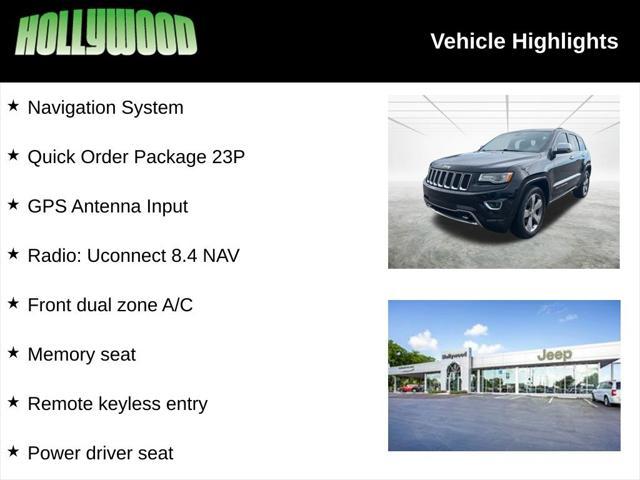 used 2015 Jeep Grand Cherokee car, priced at $14,714