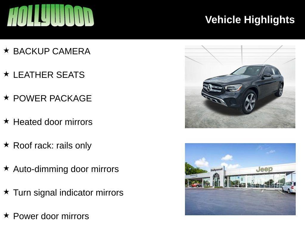 used 2020 Mercedes-Benz GLC 300 car, priced at $19,905