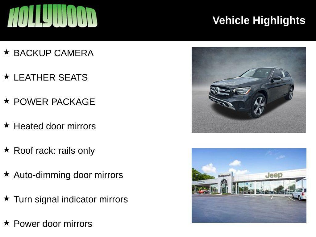 used 2020 Mercedes-Benz GLC 300 car, priced at $14,088