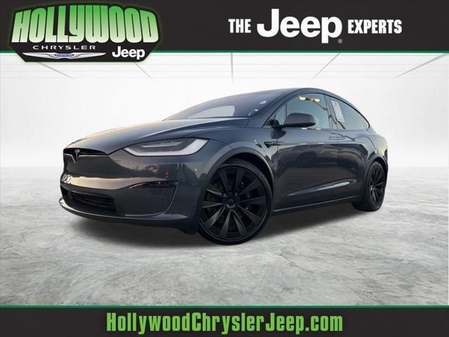 used 2022 Tesla Model X car, priced at $57,995