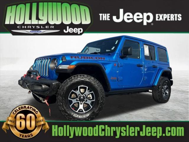 used 2022 Jeep Wrangler Unlimited car, priced at $43,995