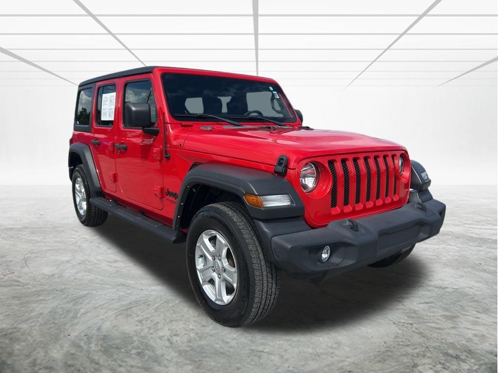 used 2022 Jeep Wrangler Unlimited car, priced at $33,291