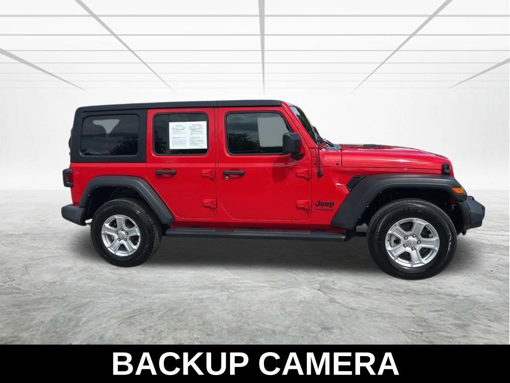 used 2022 Jeep Wrangler Unlimited car, priced at $33,291