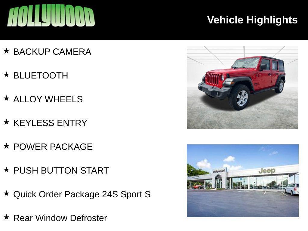used 2022 Jeep Wrangler Unlimited car, priced at $33,291