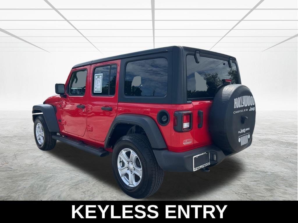 used 2022 Jeep Wrangler Unlimited car, priced at $33,291