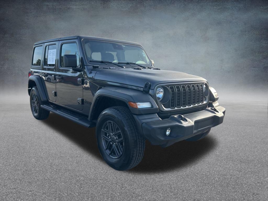 used 2024 Jeep Wrangler car, priced at $28,152
