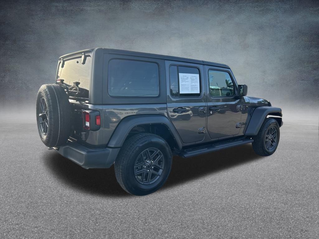 used 2024 Jeep Wrangler car, priced at $28,152
