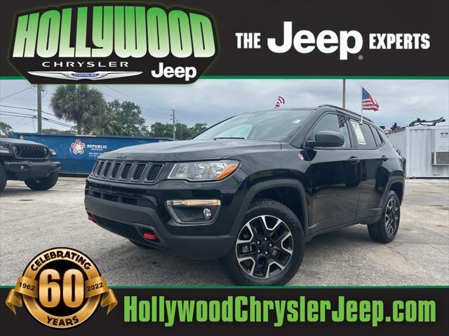 used 2021 Jeep Compass car, priced at $21,515