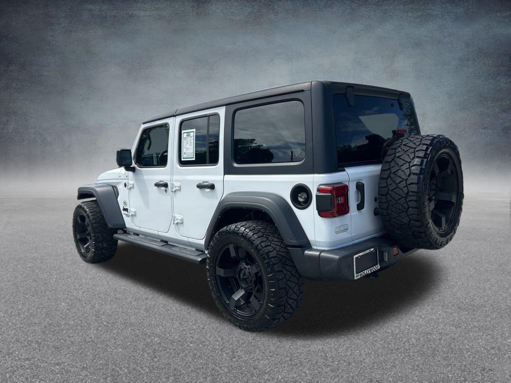 used 2021 Jeep Wrangler Unlimited car, priced at $23,150