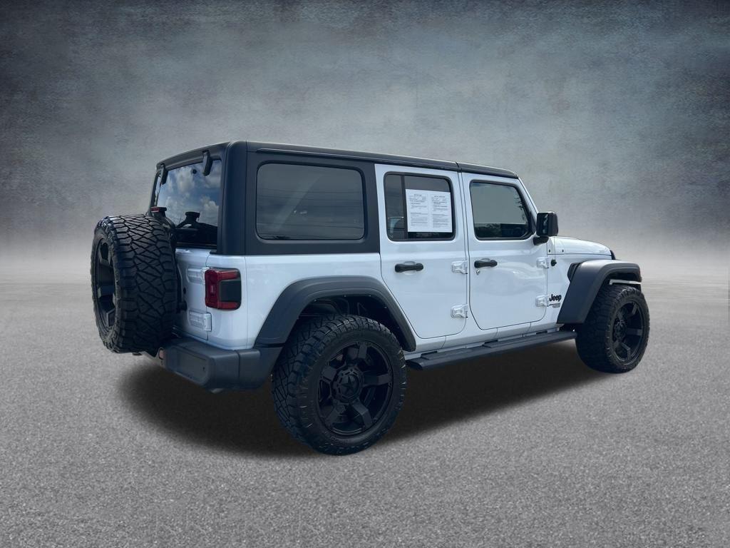 used 2021 Jeep Wrangler Unlimited car, priced at $23,150