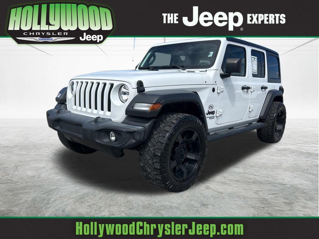 used 2021 Jeep Wrangler Unlimited car, priced at $24,624