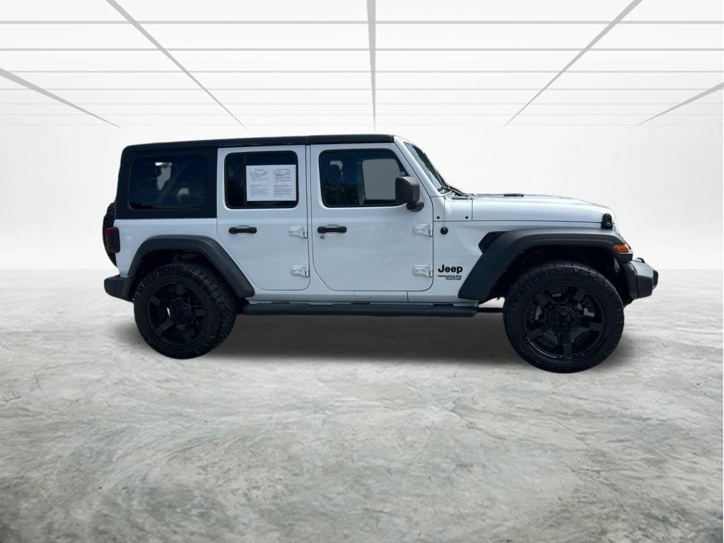 used 2021 Jeep Wrangler Unlimited car, priced at $24,624
