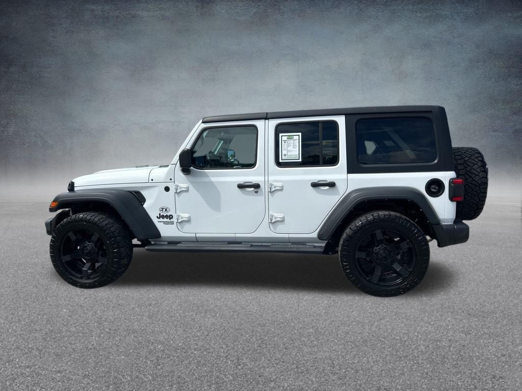 used 2021 Jeep Wrangler Unlimited car, priced at $23,150