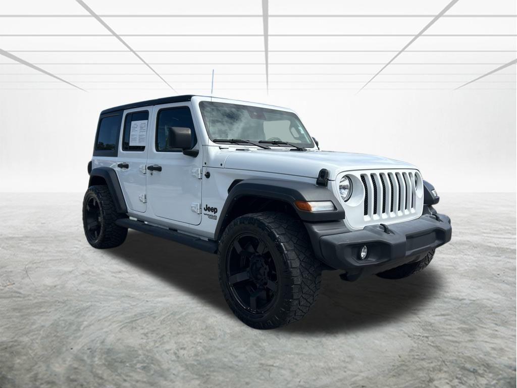 used 2021 Jeep Wrangler Unlimited car, priced at $24,624