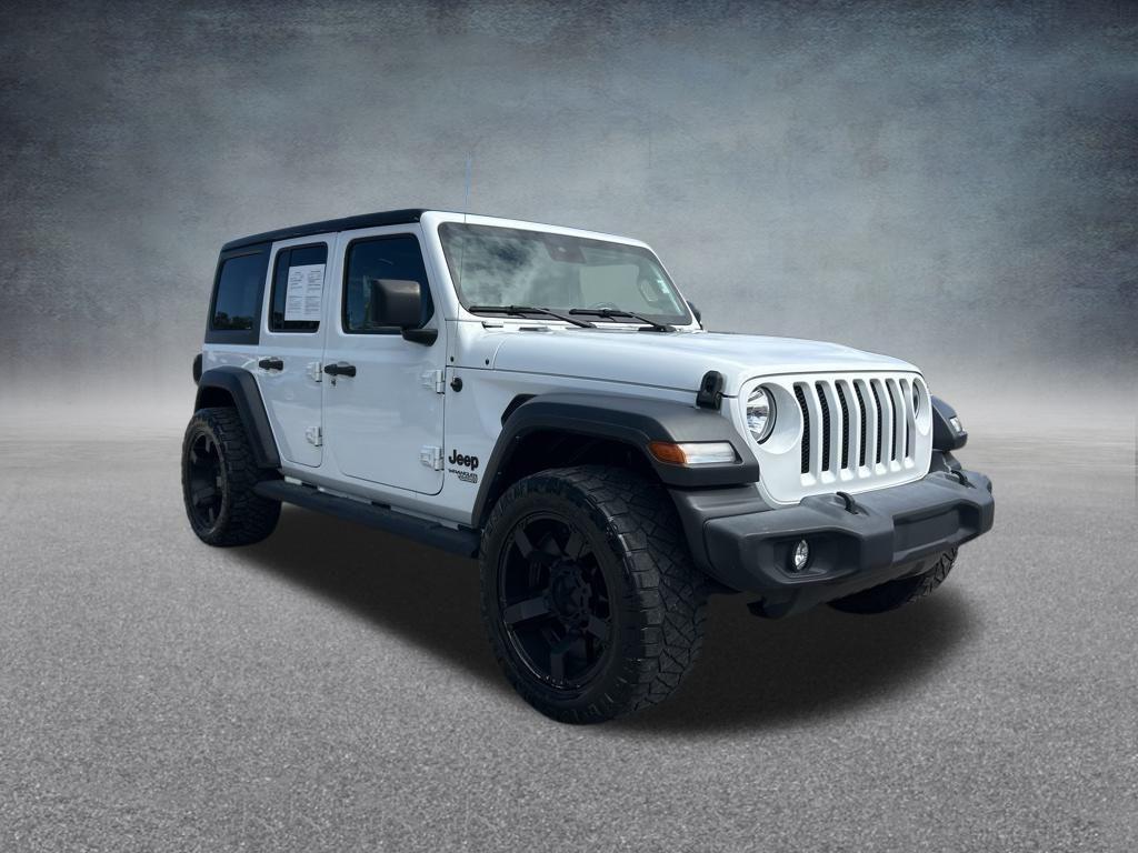 used 2021 Jeep Wrangler Unlimited car, priced at $23,150