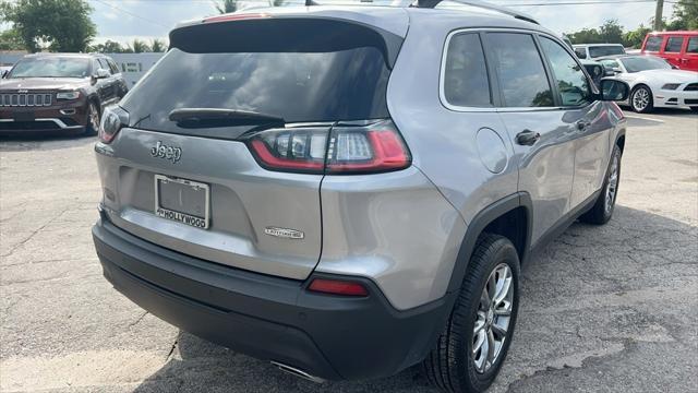 used 2021 Jeep Cherokee car, priced at $18,601