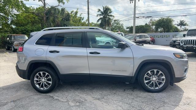 used 2021 Jeep Cherokee car, priced at $18,601