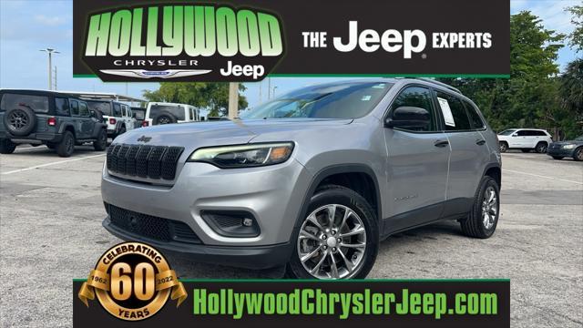 used 2021 Jeep Cherokee car, priced at $17,601