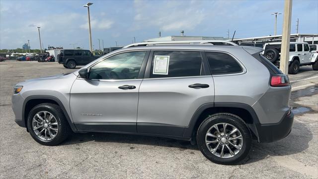 used 2021 Jeep Cherokee car, priced at $19,601