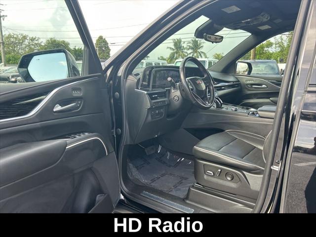 used 2023 Cadillac Escalade car, priced at $73,709