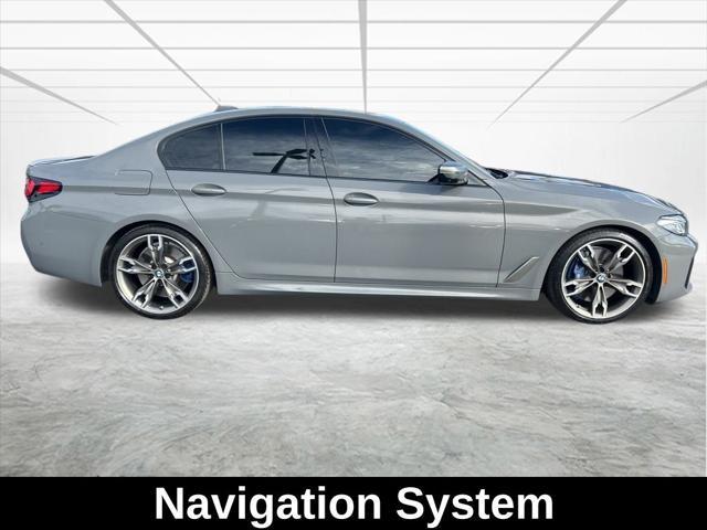 used 2021 BMW M550 car, priced at $46,588