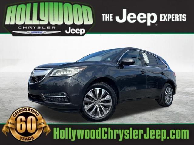 used 2015 Acura MDX car, priced at $15,546