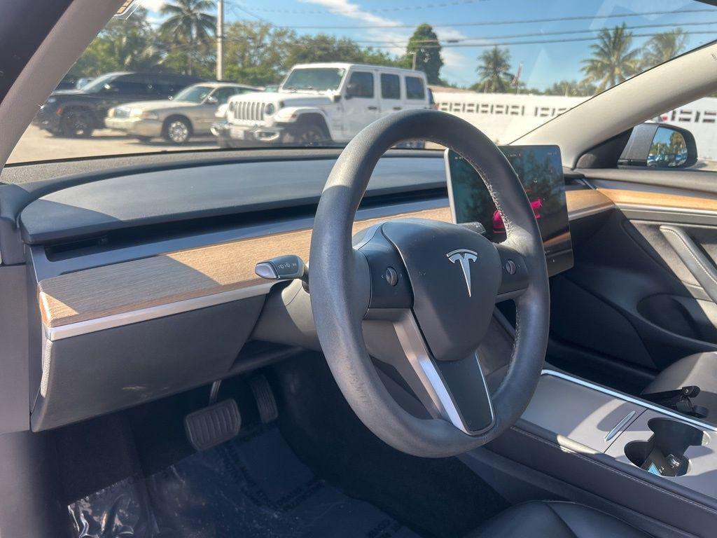 used 2022 Tesla Model 3 car, priced at $20,095
