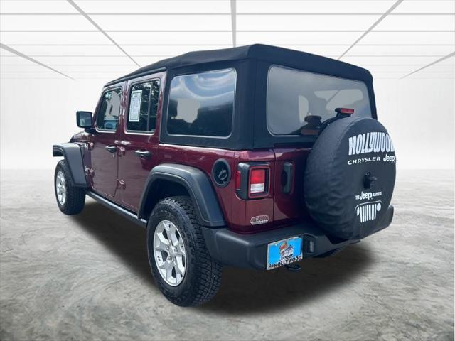 used 2021 Jeep Wrangler Unlimited car, priced at $30,995