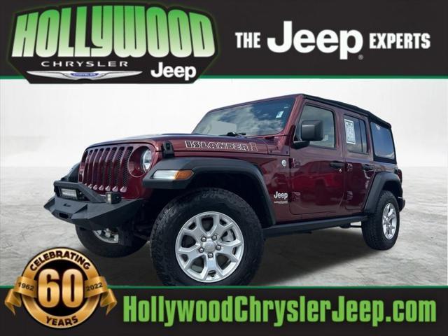 used 2021 Jeep Wrangler Unlimited car, priced at $30,995