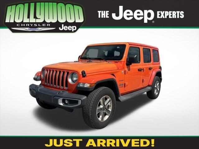 used 2018 Jeep Wrangler Unlimited car, priced at $26,438