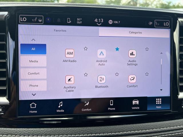 new 2025 Chrysler Pacifica Hybrid car, priced at $47,713
