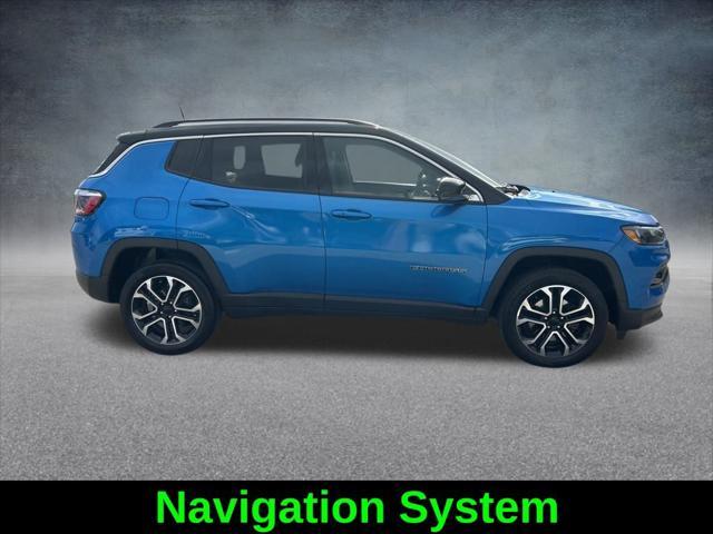 used 2022 Jeep Compass car, priced at $21,114
