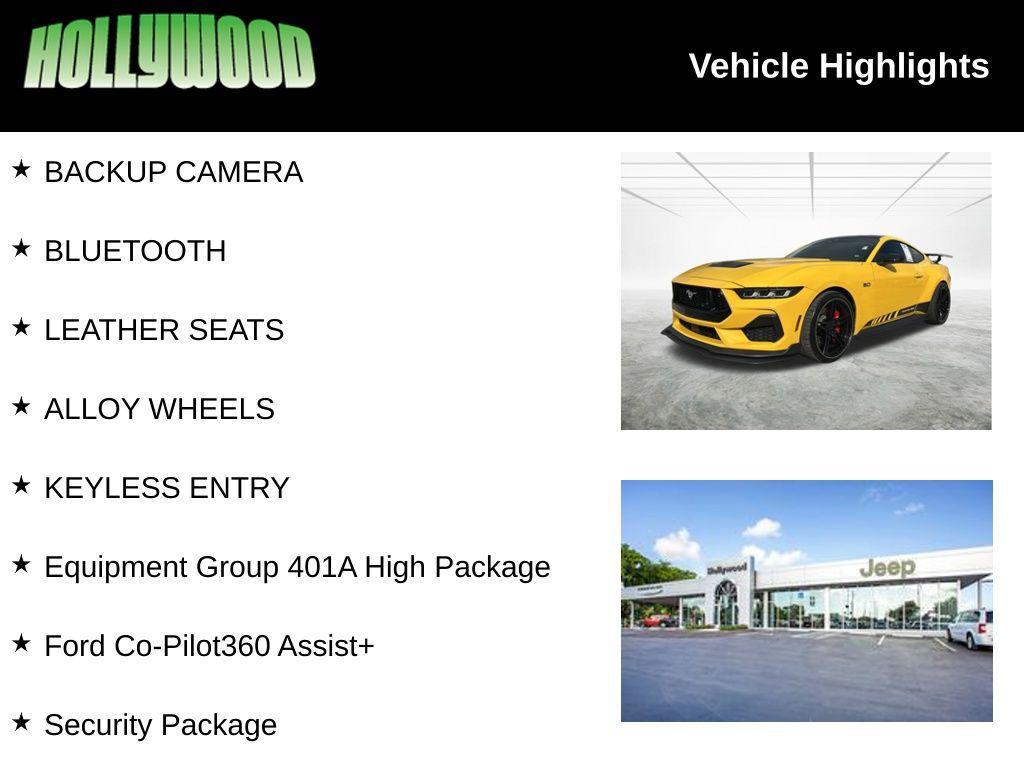 used 2024 Ford Mustang car, priced at $42,752