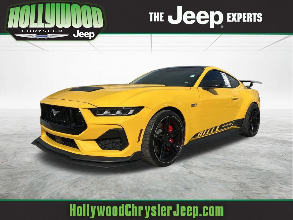 used 2024 Ford Mustang car, priced at $42,752