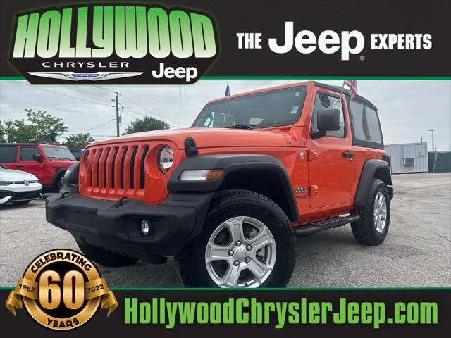 used 2019 Jeep Wrangler car, priced at $28,935