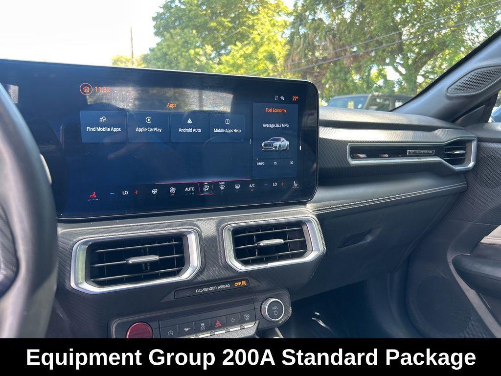 used 2024 Ford Mustang car, priced at $24,790