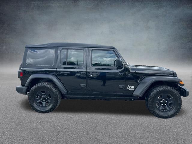 used 2020 Jeep Wrangler Unlimited car, priced at $18,770