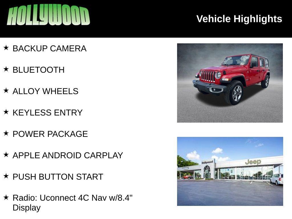 used 2023 Jeep Wrangler car, priced at $24,184