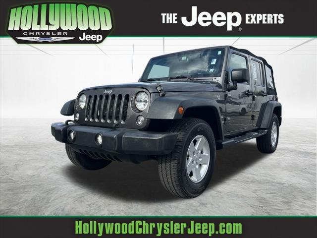 used 2018 Jeep Wrangler JK Unlimited car, priced at $18,990