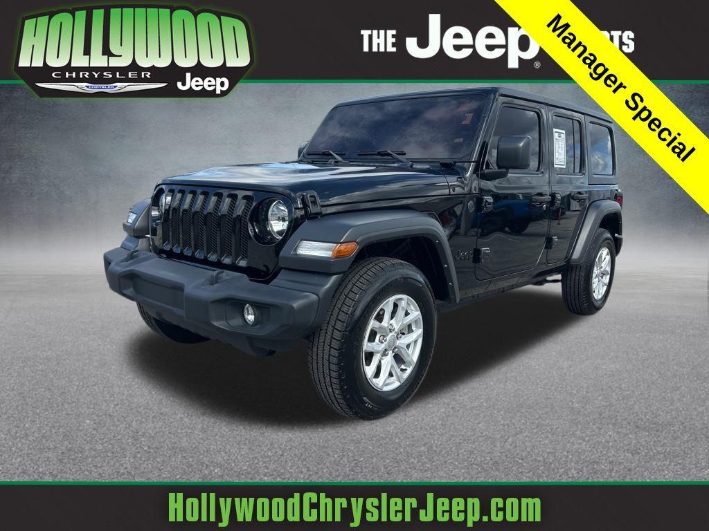 used 2023 Jeep Wrangler car, priced at $25,298