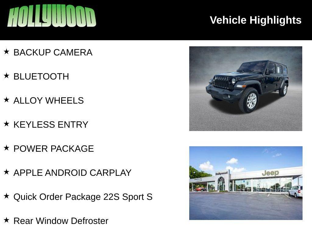 used 2023 Jeep Wrangler car, priced at $24,601