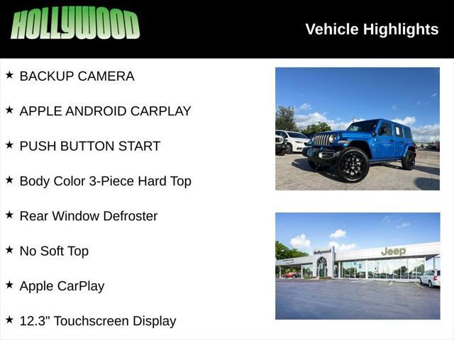 used 2024 Jeep Wrangler 4xe car, priced at $36,379