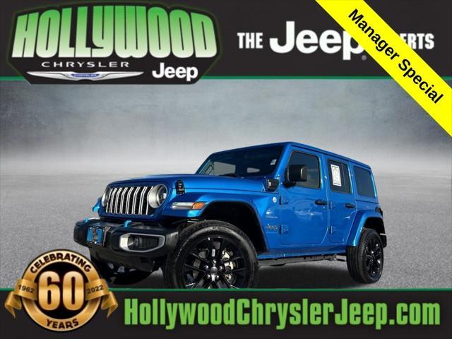 used 2024 Jeep Wrangler 4xe car, priced at $36,379