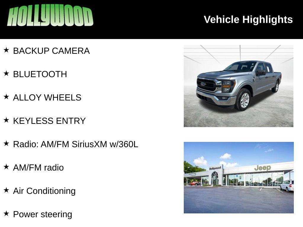 used 2023 Ford F-150 car, priced at $27,100